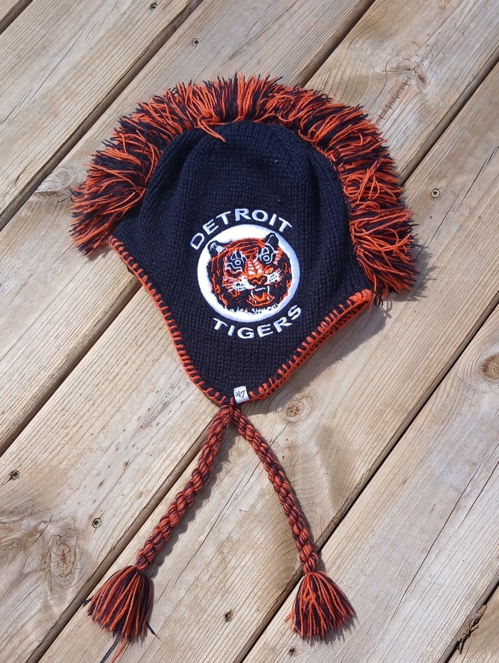 Detroit Tigers Mohawk Winter Cap